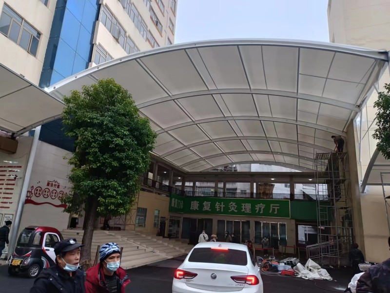 2026婺城区推拉棚膜结构一体化厂家，厂区、园区停车棚工程承接